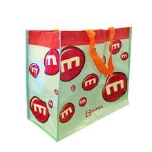 PP woven shopper bag with laminatiion